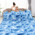 Fleece Throw Blanket Cozy Soft Lightweight Throw Blankets Warm Plush Blue Fall