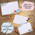 COFICE Recipe Cards 4x6 Inch, Double Sided, Cut Thicken Card Stock, 50-Pack (Bird)