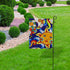 ZHONGJI Garden Flag Yard Flag Mexican Talavera Cute Pattern Blue Vertical Double Sided Design 12x18 Inch