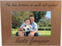 The Love Between an Uncle and Nephew Lasts Forever, 4x6 Inch Wood Picture Frame, Great Gift for Birthday