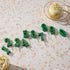Papyrus Number 1 Birthday Candle, Green Stripes, 1-Count