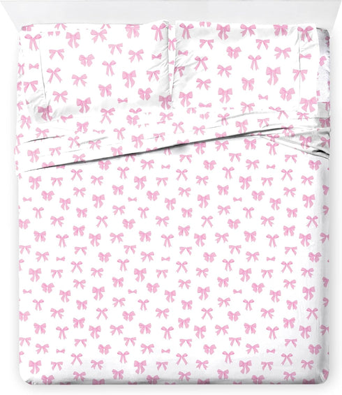 Set Cozy Set 7 Jay Franco Kids Comforter Includes Sheets and Pillow Covers - Soft and Bed for Stylish Room Decor, Pink