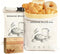 ANKEWY Beeswax Bread Bags for Sourdough & Homemade Bread XL 17x13 Inch, Reusable