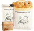 ANKEWY Beeswax Bread Bags for Sourdough & Homemade Bread XL 17x13 Inch, Reusable