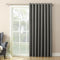 Sun Zero Barrow Energy Efficient Grommet Sliding Patio Door Curtain Panel, 100" x 84", Steel Color