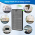 8 Pack HEPA + Carbon Filters Replacement for Clarifion DSTx Mini Personal Air Purifiers for Home and Pets