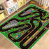 47''x71'' Kids Car Rug for Play Toy Cars, Race Track Playmat Carpet Kid Play Road Rugs for Playroom Classroom Kids