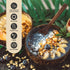 Coconut Bowls and Wooden Spoons Set of 2 – Natural, Hand-Crafted, Vegan-Friendly, Salad, Smoothie or Buddha Bowl and Kitchen Utensils (2 Natural Bowls & Spoons) by purpleclay