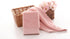Decorative Cotton Hand Towels for Bathroom Clearance - Hanging Loops (Pink, 2-Pack, 14" x 29")