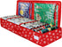 Christmas Wrapping Paper Storage Organizer, Heavy Duty Gift Wrap Bag with Pockets, Fits Holiday Accessories (Large)