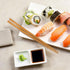 BambooMN Premium Reusable Japanese Bamboo Chopsticks - Twisted 9 inch - 6 Pairs