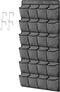 homyfort Over the Door Shoe Organizer, Hanging Shoe Rack Storage Holder with 24 Large Pockets