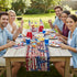 4th Party(71 13 Inch) of July Table Runner, America Patriotic Memorial Day Table Runner Decorations, Independence Day