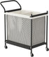 2 120L, Laundry Hamper with Wheels - Section Laundry Basket Removable Washable Bags, Height-Fitted Rolling Laundry Cart