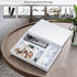 '-Set 3 Aesthetic Decorative Books of Minimalist Linen Hardcover Faux/Fake Books for Coffee Table Home Decor Living Room
