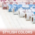 RAY STAR Shelf Liner, Non-Adhesive Pink Floral Kitchen Cabinet Liner, Strong Grip Non-Slip, 18 Inch x 8 FT (4 Rolls)