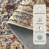 2x3 Lahome Oriental Door Mat Indoor Entrance, Washable Fall Indoor Rugs for Entryway Soft Small Kitchen Rugs Non Slip
