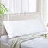 EVOLIVE Ultra Soft Microfiber Body Pillow Cover 21"x54" with Hidden Zipper Closure (White)