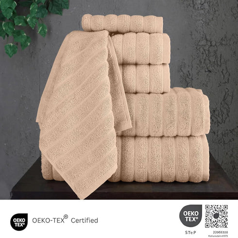 6 Set, 100% 2 2 2 Classic Turkish Towels CTT Luxury Piece Towel Turkish Cotton, Quick Drying, Highly Absorbent & Comfy