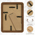4x6 4 6 4 6 4x6 3.5x5, Fun Memories Picture Frame, USA-Sourced Walnut Wood Frames x with Plexiglass, by Photo Frames