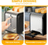 Simple Deluxe 2-Slice Toaster - Stainless Steel Toaster with 6 Browning Settings and Extra Wide Slot