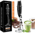 2024 Milk Frother Wand - Best Double Whisk Handheld Mixer for Coffee, Cappuccino, Frappe, Matcha & More