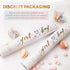 2 Pack PrimePure Gender Reveal Confetti Cannon - Biodegradable Powder Cannons Smoke Bomb - Pink, - Party Poppers Baby
