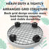 WanderingDonkey 2 Pack 11 Inch of Heavy Duty Plant Caddy with Wheels,Rolling Plant Stand Pot Trolley,Wheeled Planter