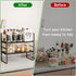 Expandable Kitchen Cabinet Shelf Organizer Rack - Heavy Duty Metal Spice Rack for Kitchen Cabinet and Pantry (2 Pack)