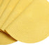 SHACOS Round Braided Placemats - Set of 4 Washable Kitchen Table Placemats for Home Wedding Party