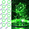 WATERGLIDE 12 Pack St. Patricks Day Fairy Lights Battery Operated (Included), 7