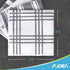 AIDEA Kitchen Towels, Absorbent Soft Dish Cloths for Home, Multi-Purpose Cleaning, 11” x 11”, 8 Pack