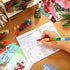 144 Fulmoon Pcs Christmas Coloring Books Bulk with Crayons Christmas Tree Santa Claus Reindeer Snowman Xmas Mini