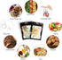 100Pcs Black Smell Proof Bags, Resealable Mylar Bags with Clear Window for Food Storage, Candy, Jewelry (3.5 x 6.2 Inch)