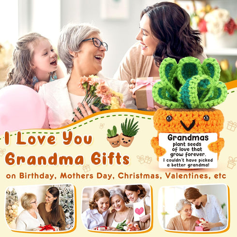 Grammy LEJIAJINW Grandma Gifts for Birthday Christmas, Grandmother, Funny Birthday for Gigi Nana Granny Great Grandmas
