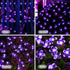 LIGHTOP 30LED Flower Battery Operated String Lights Cherry Blossom Fairy Lights Indoor Outdoor Waterproof for Garden