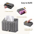 Unjumbly Hand Towel Box Cover, Designed for Kleenex Disposable Hand Towels, Paper Rope Tissue Box for Bathroom, Powder