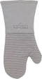 All-Clad Premium Silicone Oven Mitt, 14"x7", Heat Resistant to 500 Degrees, 100% Cotton & Silicone, Titanium Gray