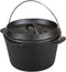 Stansport Pre-Seasoned Cast Iron Dutch Oven for Outdoor Cooking