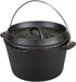 Stansport Pre-Seasoned Cast Iron Dutch Oven for Outdoor Cooking