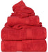 SUPERIOR Egyptian Cotton Pile 6 Piece Towel Set, Includes 2 Bath, 2