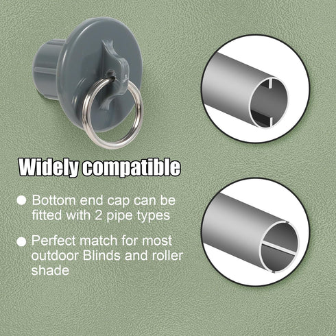 Sunshade Replacement Accessories, Metal Ring Installation Bracket for Coolaroo External Roller Blinds (Iron Bracket)