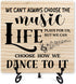 Inspirational Desk Decor, Dancing Sign With Iron Stand, Motivational Gifts For Women Dance Lovers & Teachers -25