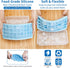 Silicone Ice Cube Tray with Leak-Proof Lid & Storage Bin | BPA-Free 36-Piece Nugget Ice Molds with Spill-Resistant Cover
