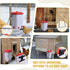 3 4 Tetuga Heated Chicken Waterer Gallon Poultry Water Heater with Nipples Freeze Proof Chick Waterer Heater for Winter