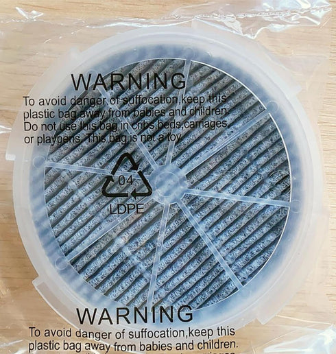 GL2103 HEPA Filter Replacement for RIGOGLIOSO, JINPUS, LTLKY, Frida Baby, Meleden Air Purifiers, 4 Inch