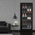 Simple Houseware 24 Pockets - Crystal Clear Over The Door Hanging Shoe Organizer, Black (64'' x 19'') by Simple Houseware