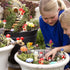 Yulejo 120 Pcs Bulk Cute Tiny Mushrooms Mini Figurines for Indoor Outdoor Garden Decor, Miniature Mushrooms Fairy