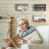 4-Pack STO STO Floating Bookshelves for Wall, Invisible Wall-Mounted Bookshelves, Multifunctional Walls Shelves