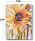 Maxpeuvon Sunflower Wall Art, Yellow Flower Painting Prints for Bathroom, Living Room, Bedroom, Ready to Hang 12x16